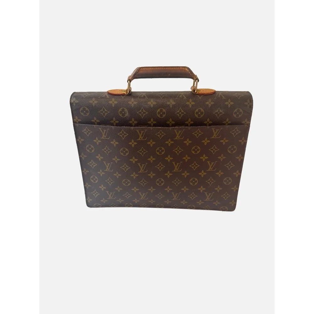 Vintage Louis Vuitton Monogram Serviette Briefcase 15” - Picture 2 of 13